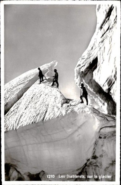 Les Diablerets, sur le glacier Vorderseite