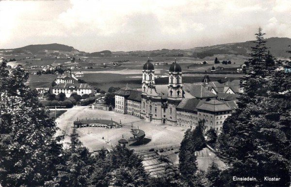 Einsiedeln. Kloster Vorderseite