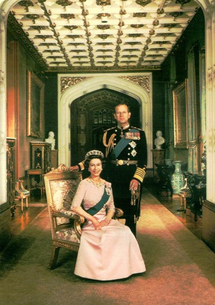 The Queen and The Duke of Edinburgh Vorderseite