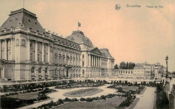 Königlicher Palast (Brüssel) Vorderseite