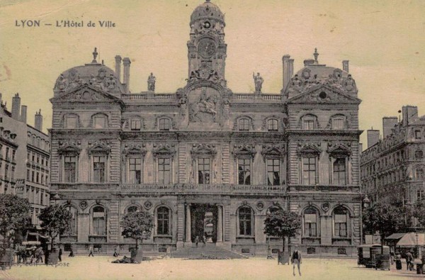 Hôtel de ville de Lyon Vorderseite