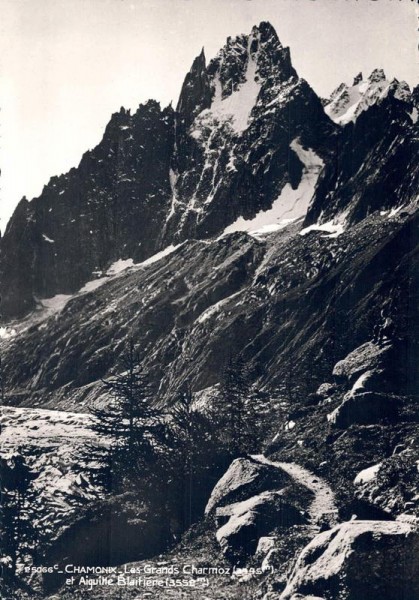 Chamonix. Les Grands Charmoz et Aiguille de Blaitière Vorderseite