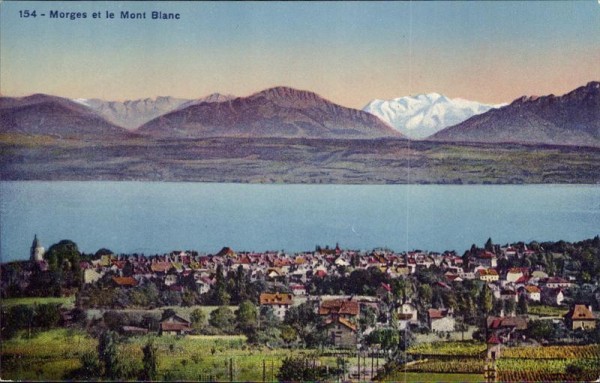 Morges et le Mont Blanc Vorderseite