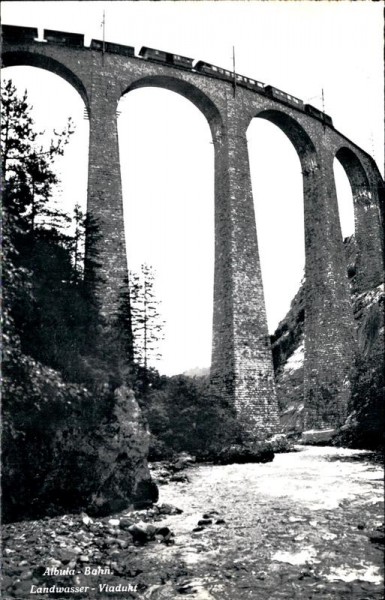 Landwasser-Viadukt Vorderseite