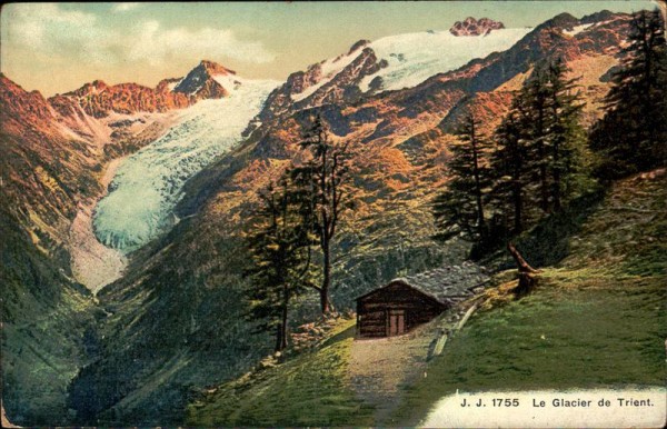 Trientgletscher/Glacier du Trient Vorderseite