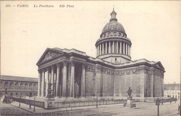 Paris, le Panthéon, ND Phot