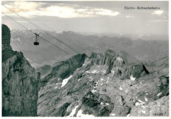 Säntis-Schwebebahn Vorderseite