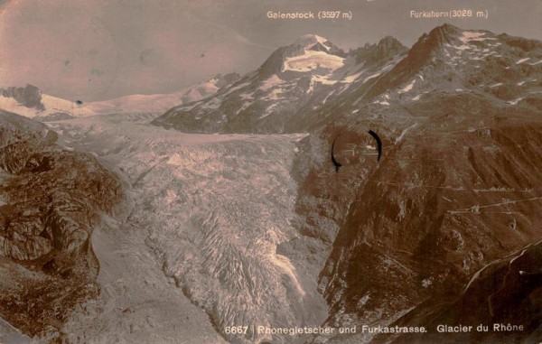 RHONEGLETSCHER Vorderseite