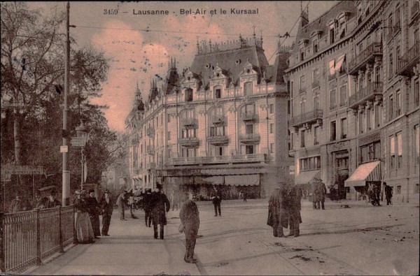 Lausanne - Bel-Air et le Kursaal Vorderseite
