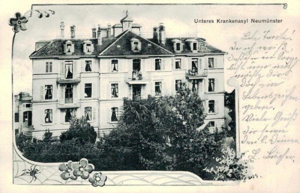 Neumünster, Unteres Krankenasyl Vorderseite