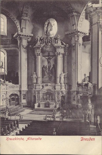 Dresden/Kreuzkirche Vorderseite
