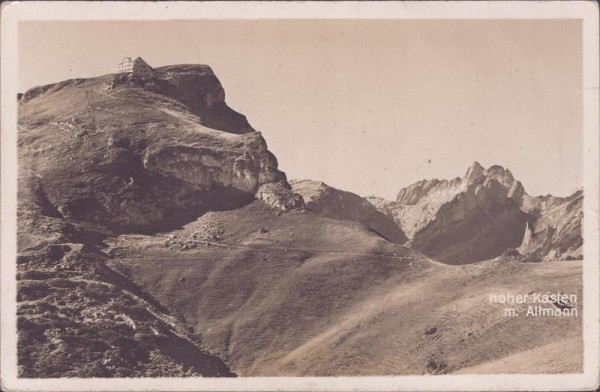 Hoher Kasten m. Altmann Vorderseite