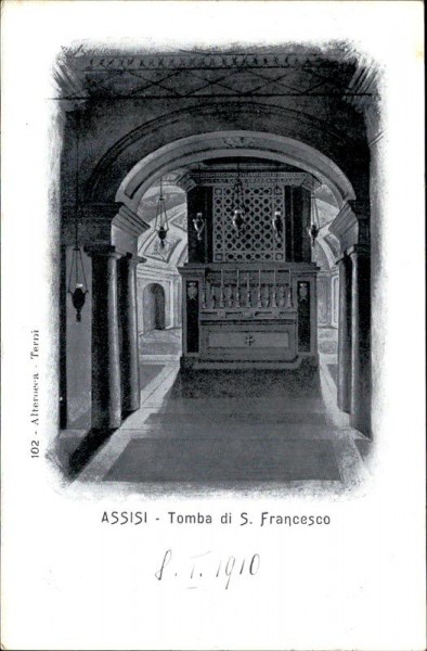 Assisi, Tomba di S. Francesco Vorderseite
