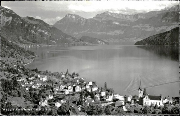Weggis am Vierwaldstättersee Vorderseite