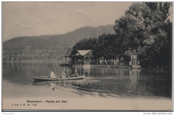 Mammern - Partie am See - animee belebt