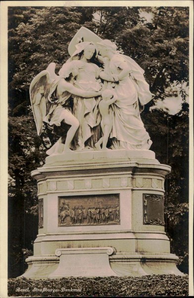 Basel, Strassburger-Denkmal Vorderseite