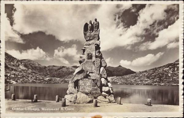 Gotthard Hospiz, Monument A.Guex