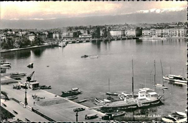 Genève - La Rade Vorderseite