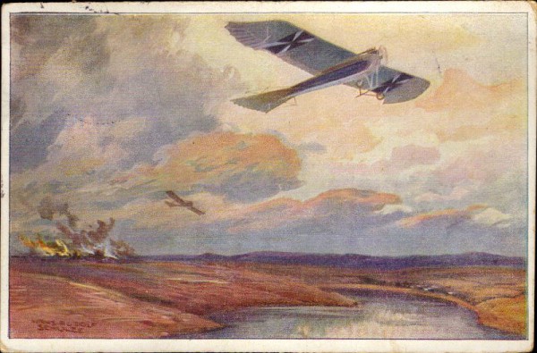 Flugzeug der deutschen Armee, Schulze