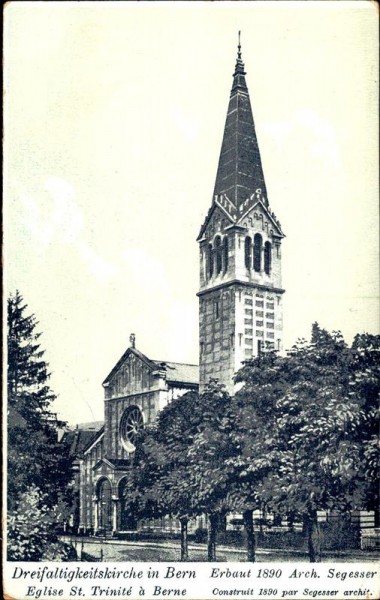 Dreifaltigkeitskirche in Bern Vorderseite