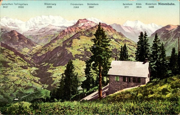 Niesenbahn. Vorderseite