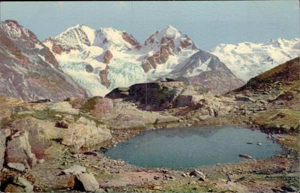 unbekannter Bergsee Vorderseite