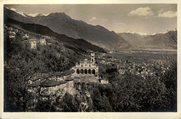 Madonna del Sasso con Orselina e Brione, Locarno Vorderseite