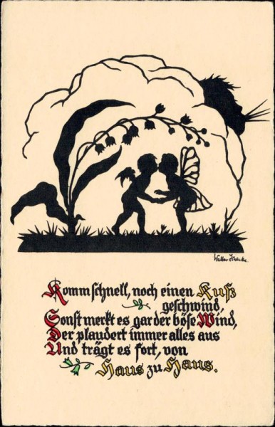 Komm schnell noch einen Kuss... Vorderseite