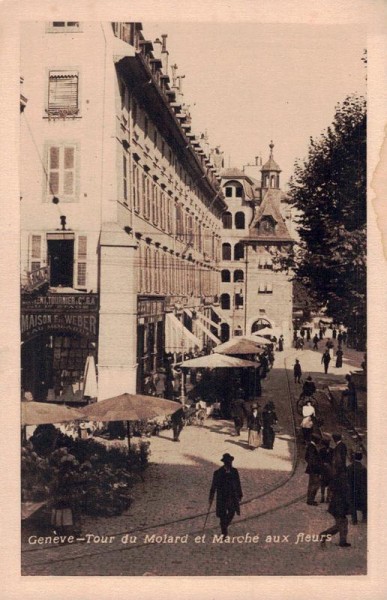 Genf- Markt Vorderseite