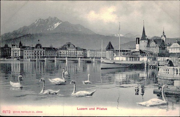 Luzern und Pilatus  Vorderseite