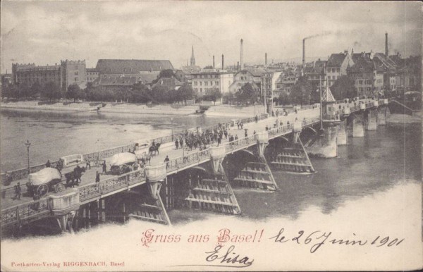 Gruss aus Basel. 1901