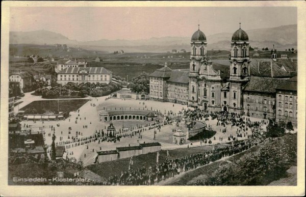 Kloster Einsiedeln Vorderseite