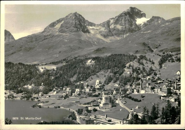 St. Moritz Dorf Vorderseite