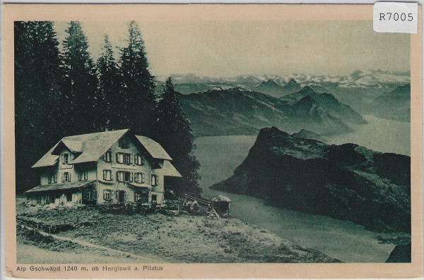 Alp Gschwänd ob Hergiswil a. Pilatus