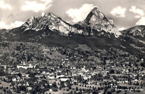 Schwyz und die Mythen Vorderseite