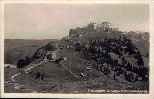 Rigi Bahnen Vorderseite