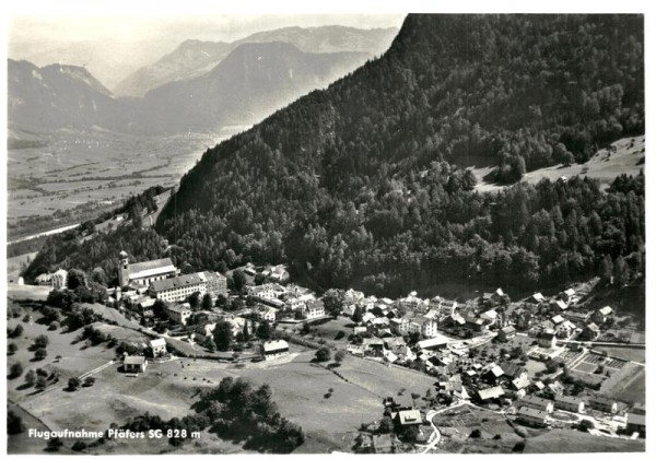 Pfäfers Vorderseite