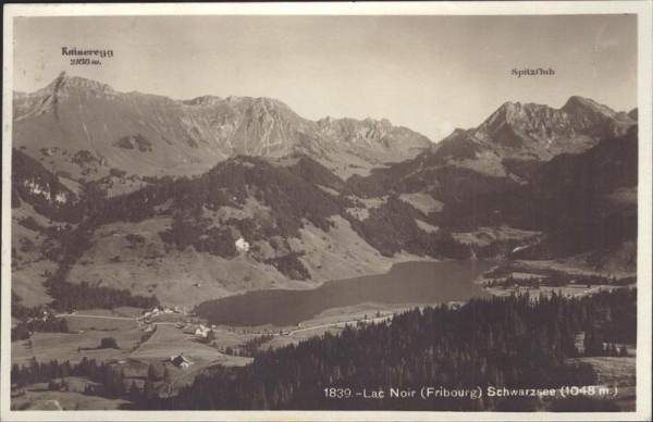 Schwarzsee Vorderseite