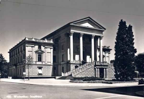 Winterthur. Stadthaus Vorderseite