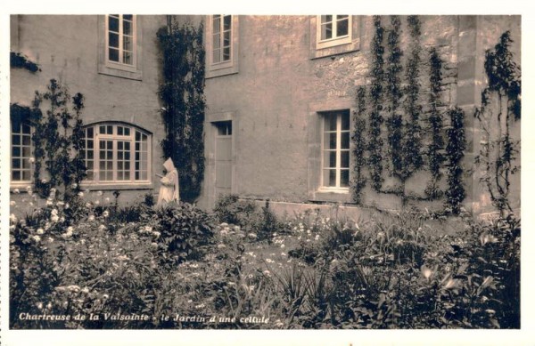 Chartreuse de la Valsainte. Le Jardin d`une cellule Vorderseite