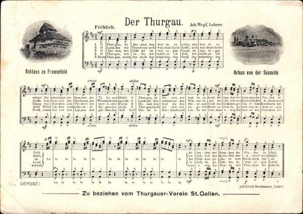 Johann Wepf, Der Thurgau Vorderseite