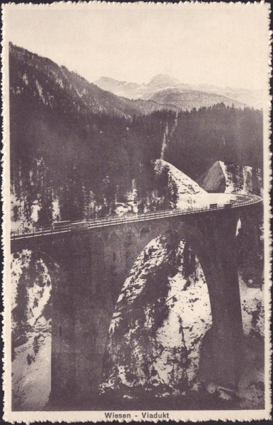 Wiesen-Viadukt Vorderseite