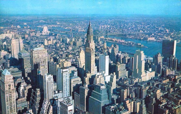 Looking North-East from Empire State Building Observatory - New York