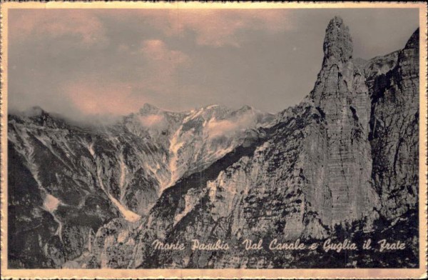 Pasubio (2232 m) Vorderseite