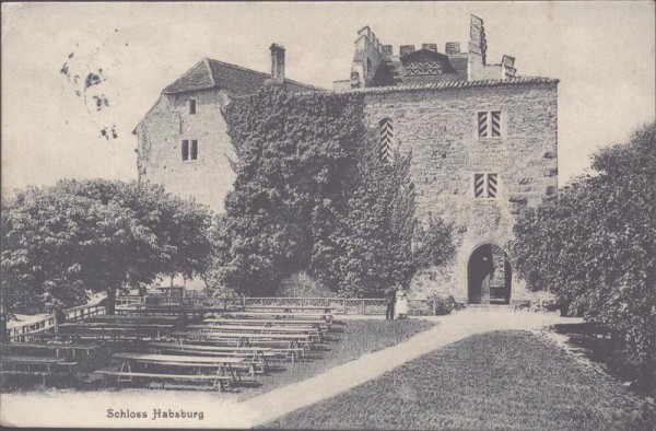 Schloss Habsburg Vorderseite