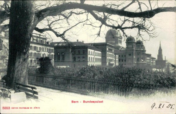 Bern - Bundespalast Vorderseite