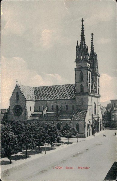 Basler Münster Vorderseite