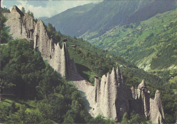 Les Pyramides d'euseigne, Val d'Hérens Vorderseite