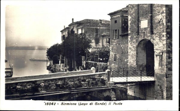 Sirmione (Lago di Garda) Il Ponte Vorderseite