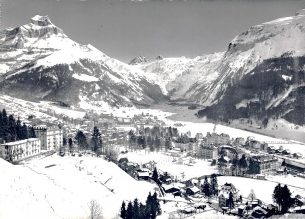 Engelberg mit Hahnen und Spannörter Vorderseite